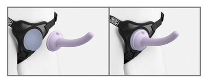 Dillio Platinum - Strap-on - Pipedream Body Dock Pegging Kit - Μωβ