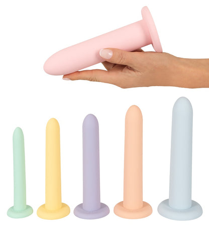 You2Toys - Σετ Dildo - Six In a Row Dildo Training Set - Green