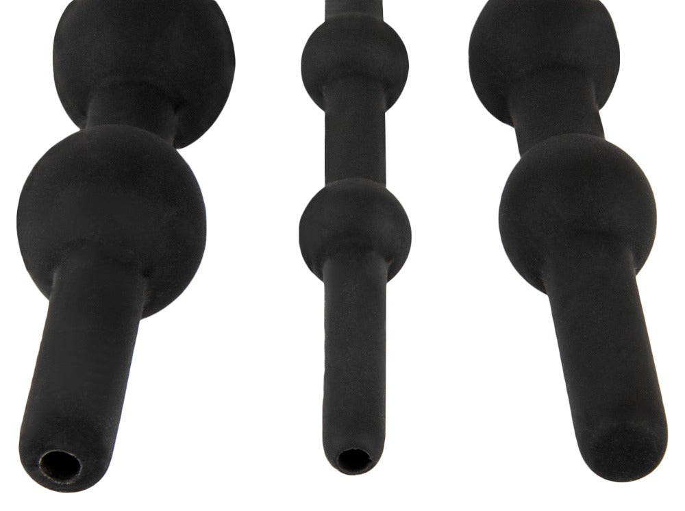 Penisplug - Σετ Διαστολέων - Penis Plug 3-piece Dilator Set "Training" - Μαύρο