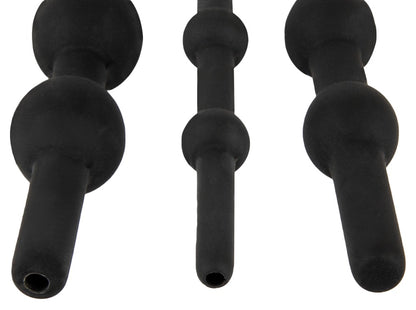 Penisplug - Σετ Διαστολέων - Penis Plug 3-piece Dilator Set "Training" - Μαύρο