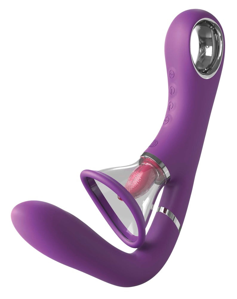 Fantasy For Her - Δονητής - Pipedream - Her Ultimate Pleasure Pro Stimulator - Μωβ
