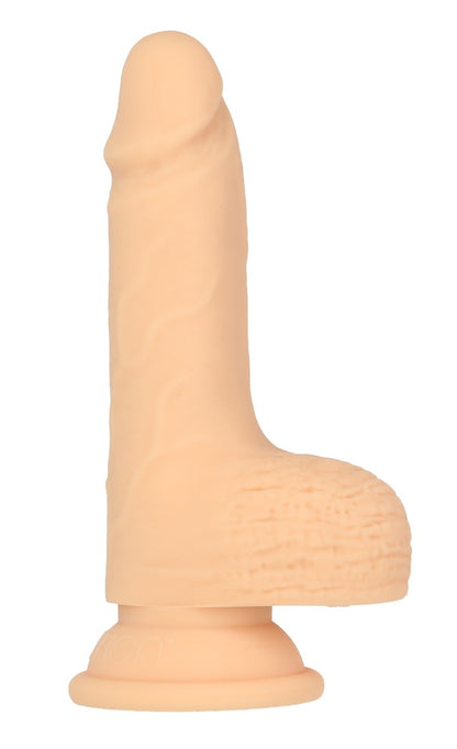 Naked Addiction - Φυσικός Δονητής - 6.5” Thrusting Dildo with Remote and Suction Base in Vanilla Realistic Vibrator in V - Ανοιχτόχρωμο Δέρμα