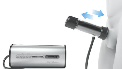 Autoblow - Αυνανιστήριο - VacuGlide Masturbation Machine - Gray - Ασημί